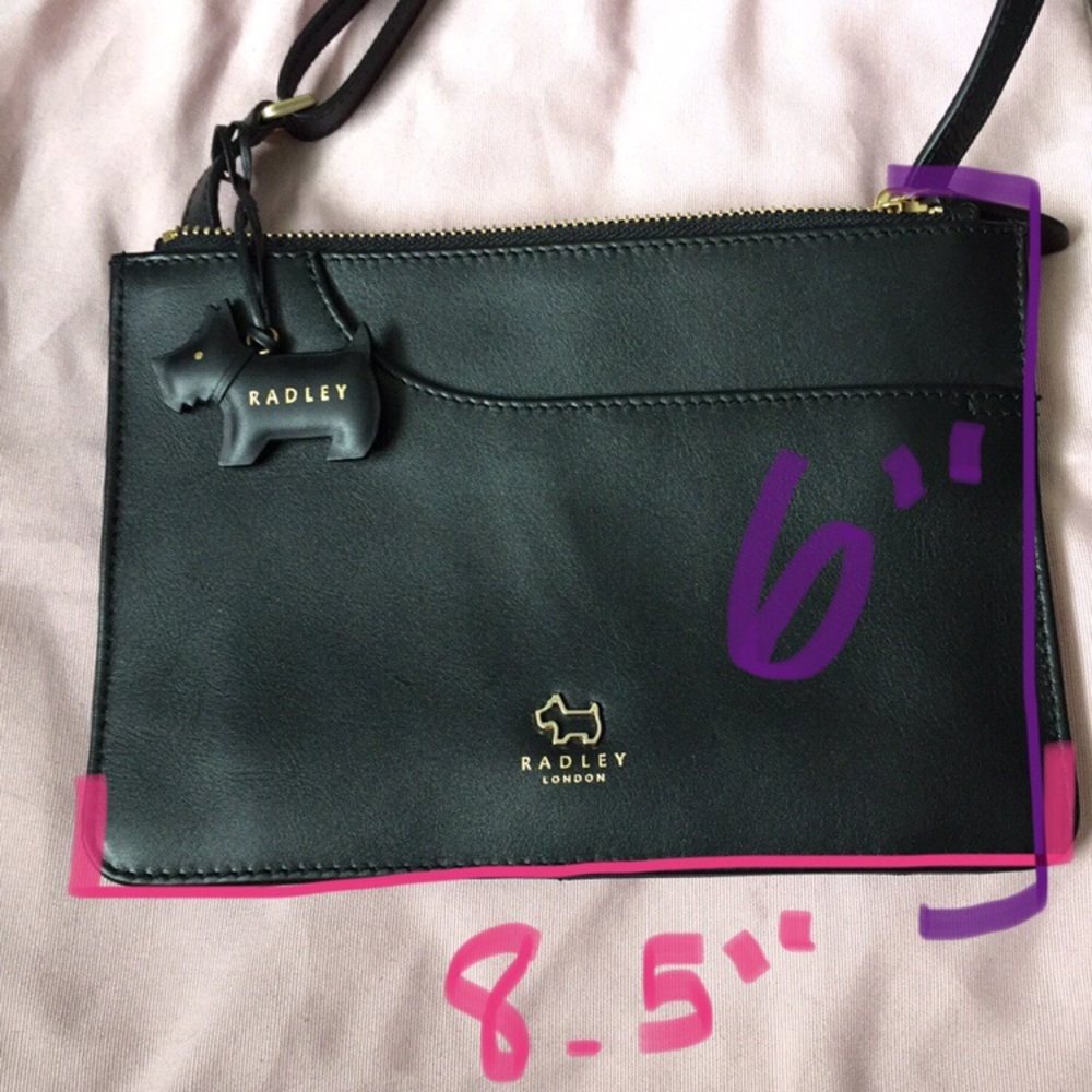 Radley London small zip top pocket crossbody